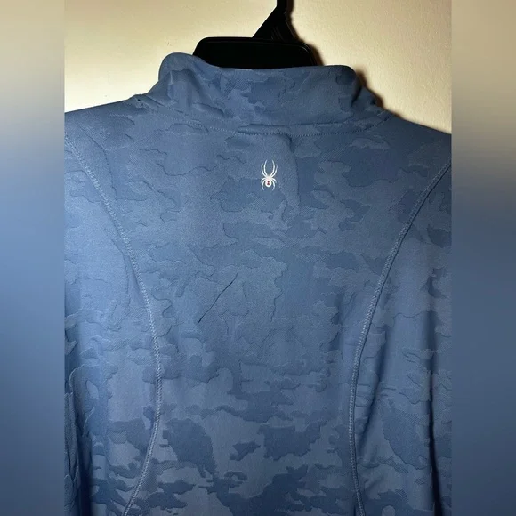 Spyder Women's Embossed Camo Full Zip Active Jacket XL - Picture 7 of 15